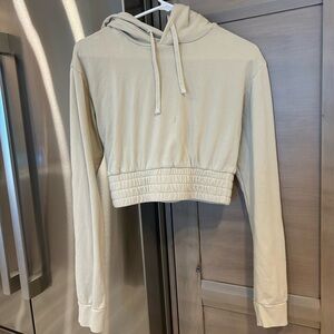 Talentless cropped hoodie